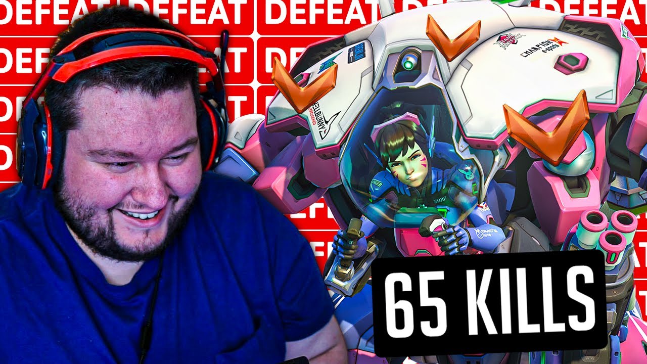 This Bronze DVA Had 65 Kills And Still Lost In Overwatch 2 - YouTube