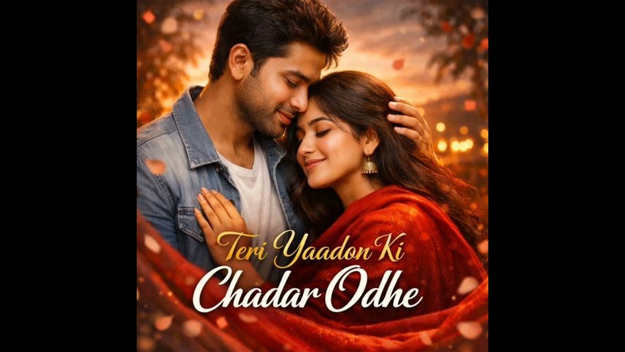 Tere yadon ki chadar odhe #hitsong #viralmusic #viral #lovesong 