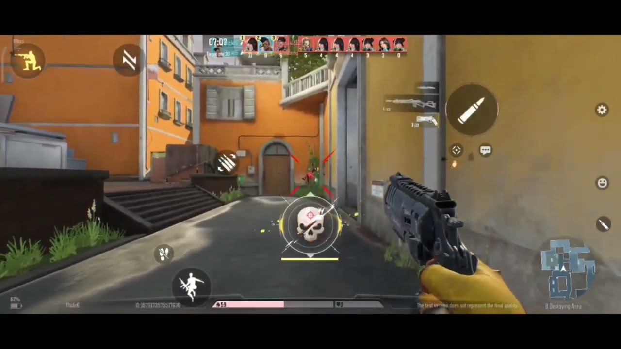 Hyper Front - Clutch in Deathmatch using pistol? 🎯 (movement+precision) 