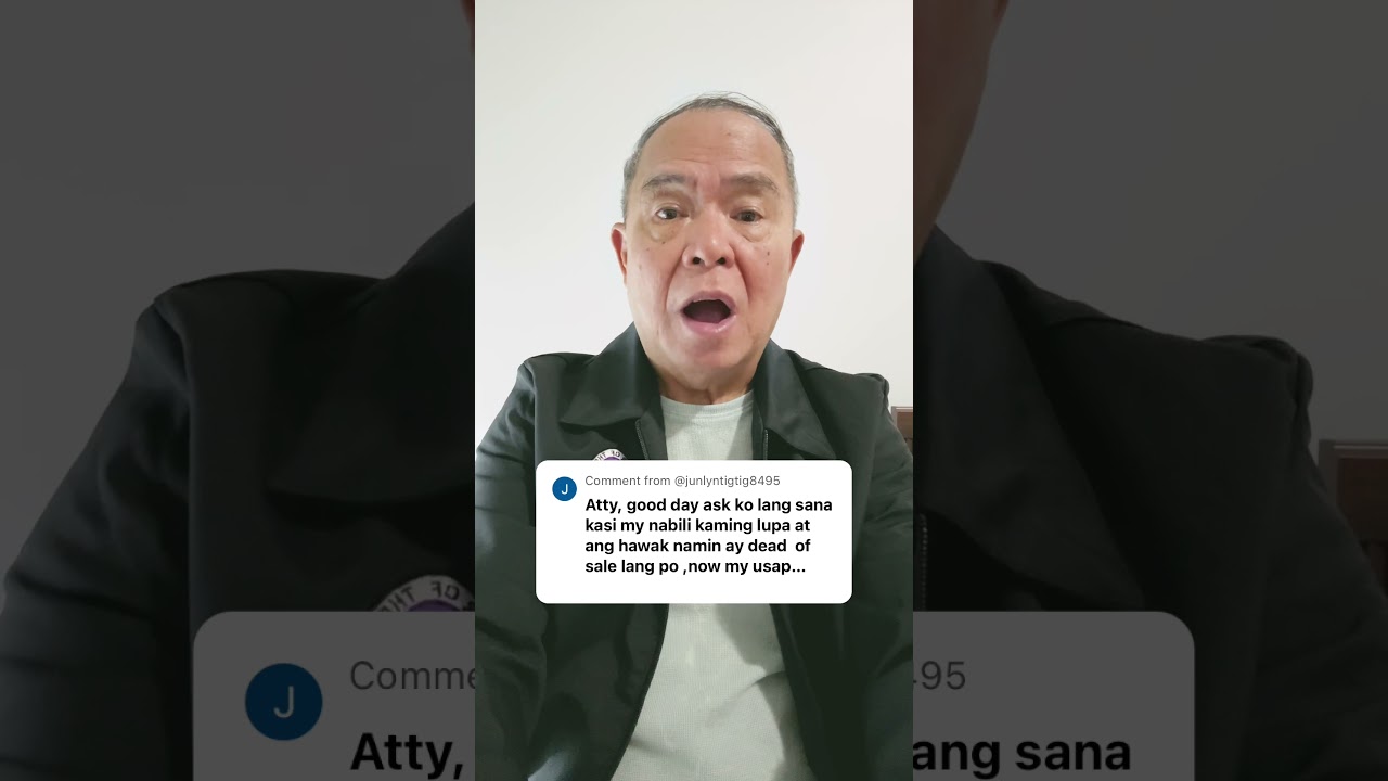 Registration ng Deed of sale sa Register of Deeds