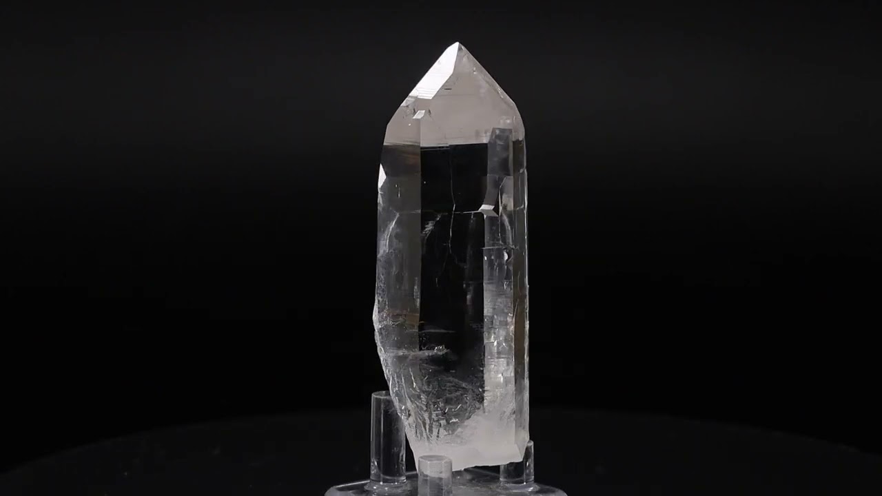 マニカラン産ヒマラヤ水晶ポイント428 - YouTube