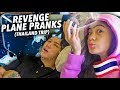 REVENGE PLANE PRANKS!! (Thailand Trip) | Ranz and Niana