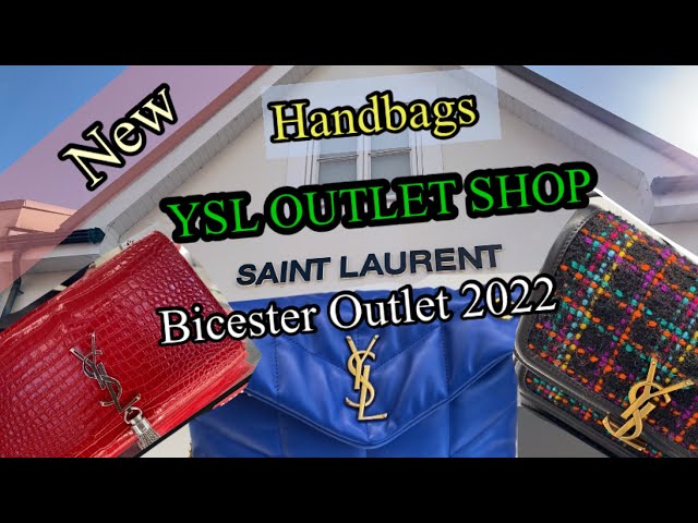 Bicester Outlet YSL Handbags Saint Laurent Outlet shop 2022 New