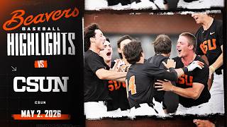 Oregon State Baseball Highlights: 5/2/26 vs. CSUN