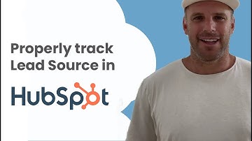 Track Lead Source in Hubspot