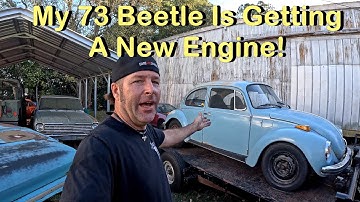1973 VW Beetle Gets A New Engine