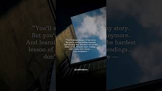 Not Every Ending Comes with Closure 💔 | Deep Emotional Quote About Letting Go #shorts