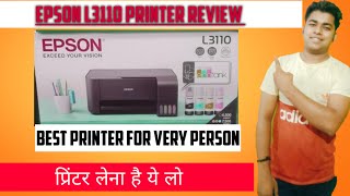 Epson L3110 Printer Review in Hindi// Best printer for csc in hindi