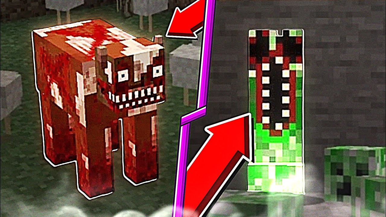 OGʻZI YIRTIQ CREEPER va VAMPIR MOL 😱
