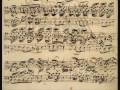 J.S.Bach - Prelude and Fugue BWV 541 (Ton Koopman - Manuscript)