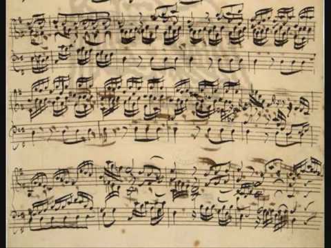 J.S.Bach - Prelude and Fugue BWV 541 (Ton Koopman - Manuscript)