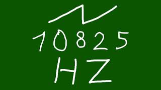 10825 hz saw