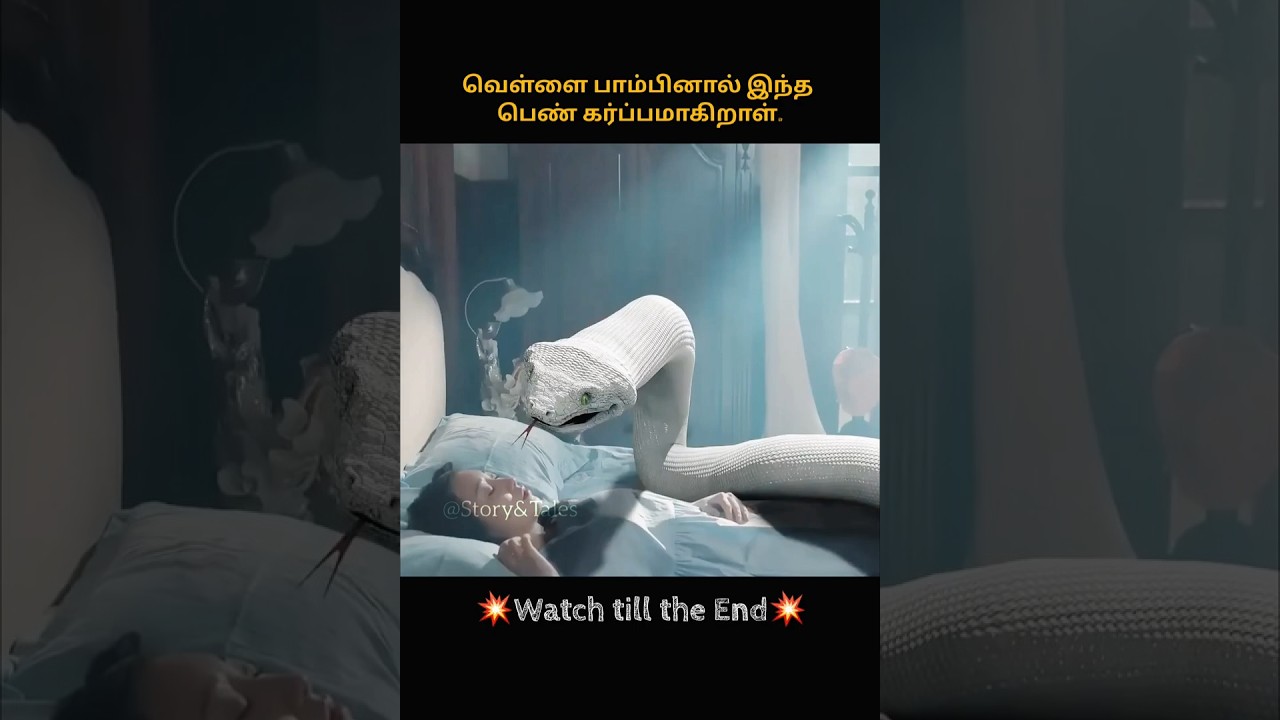 woman gets pregnant with mysterious white snake | Chinese drama | #shorts #chinesedrama