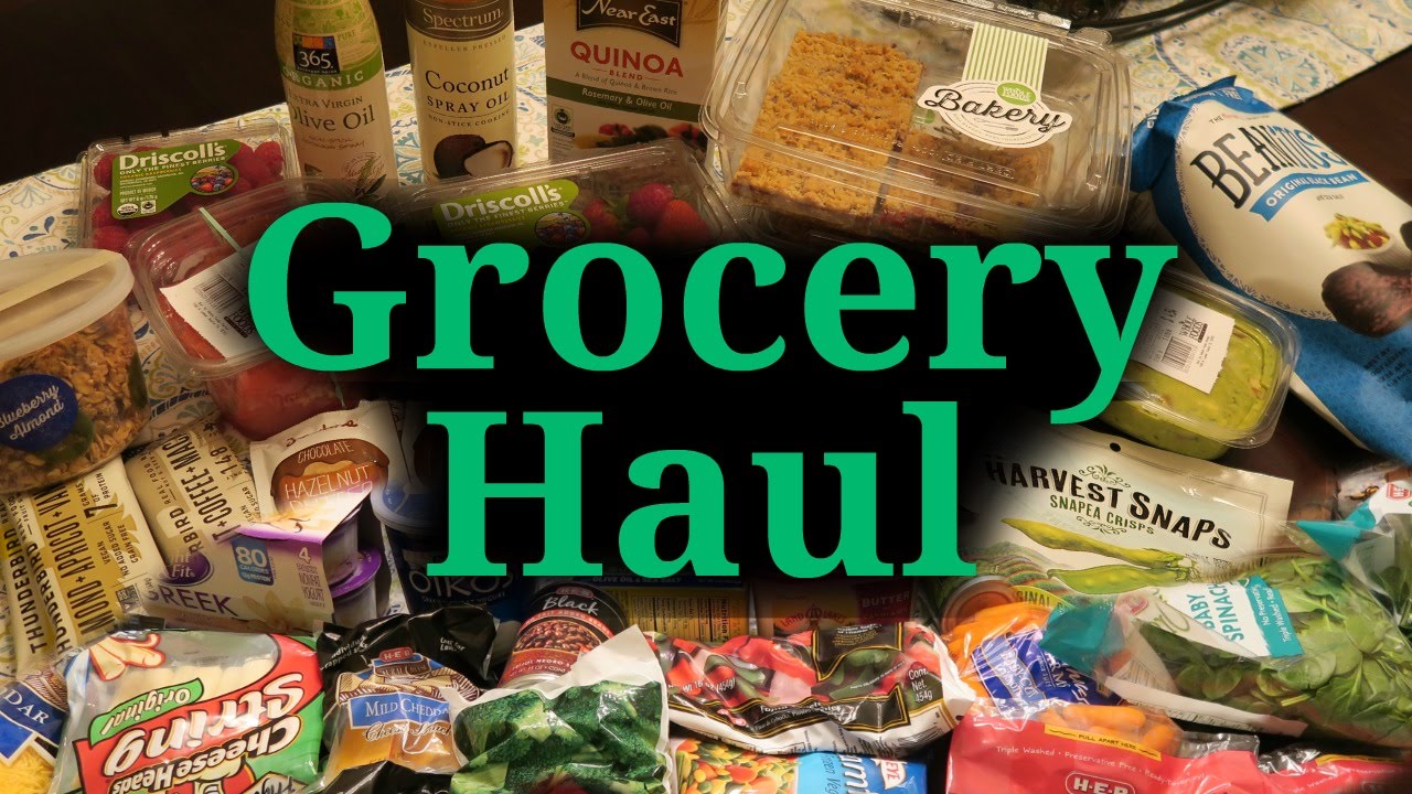 Grocery Haul! ( HEB + Whole Foods Week of 3.20.16) YouTube