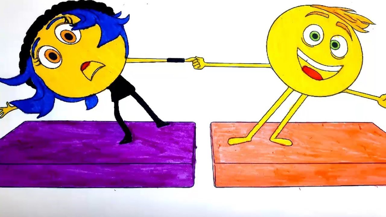 THE EMOJI MOVIE Coloring Pages - Coloring Book