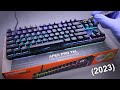 Apex pro tkl 2023 wired gaming keyboard unboxing  asmr