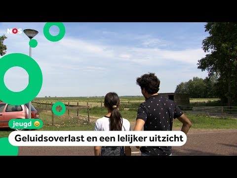 Kinderen in Stadskanaal niet blij met geplande windmolens