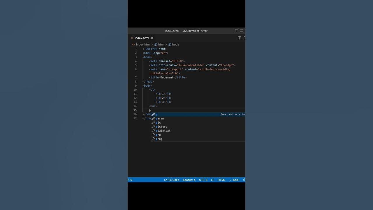 Code Fast with Emmet in VS Code! - YouTube