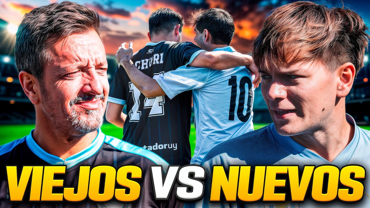 Viejos vs Nuevos: el partido más divertido y polémico del año🤣 | Uruguay Creadores #24