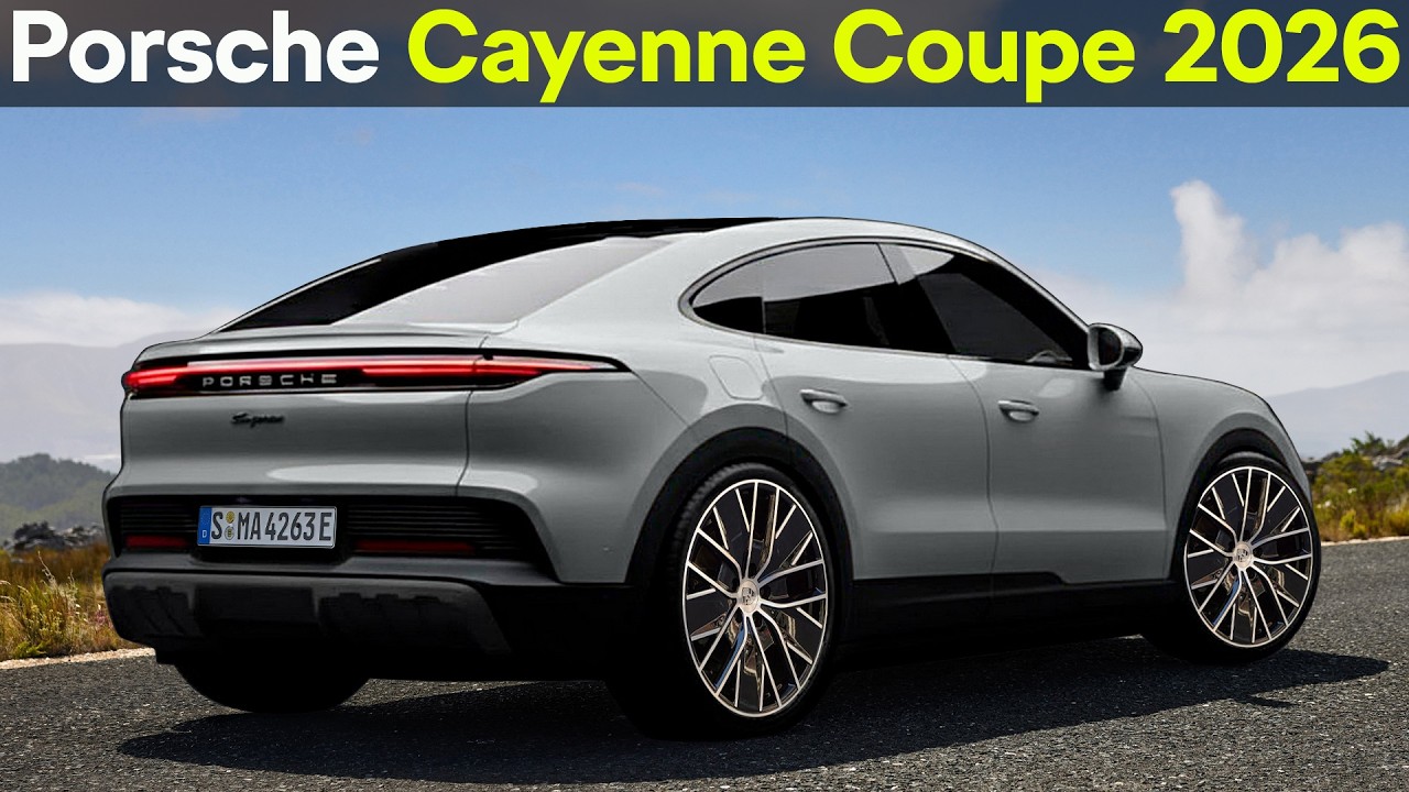 2026-2027 Porsche Cayenne Coupe (Electric) - Новая генерация!