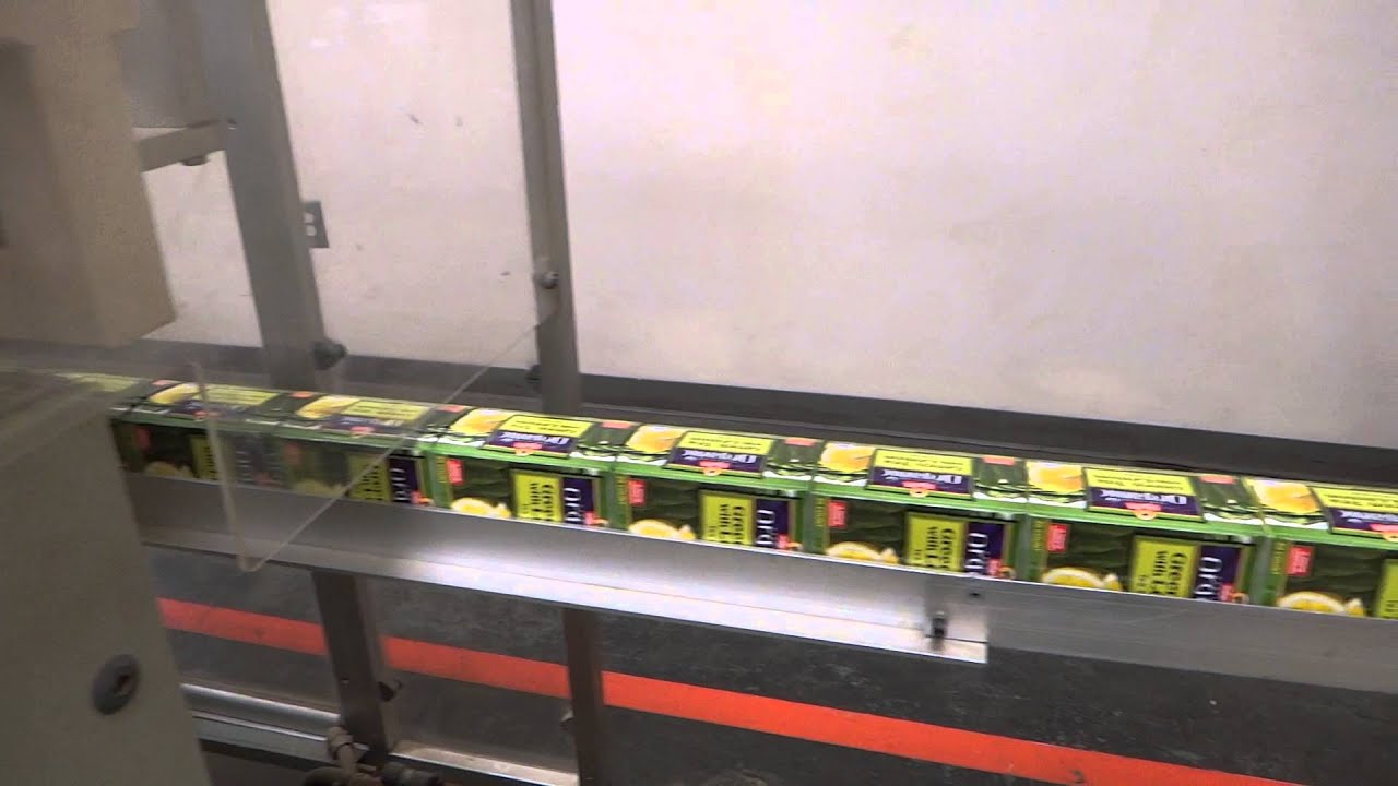 T2 Prima Tea Bagger end of line with check weigher