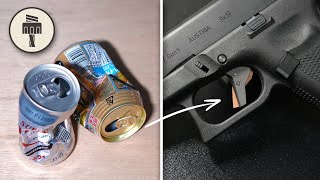 Celebrity I Made a Tactical Airsoft Trigger from a Soda Can | SRC Glock 17 Gen 5 MOS Custom Build Wealth