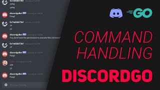 Command Handling 🔹 discordgo #04 🔹 German Tutorial