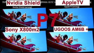 Dolby Vision Profile 7 FEL  - Ugoos AM6B+ vs Sony X800m2 vs Nvidia Shield vs AppleTV (#PART_TWO)