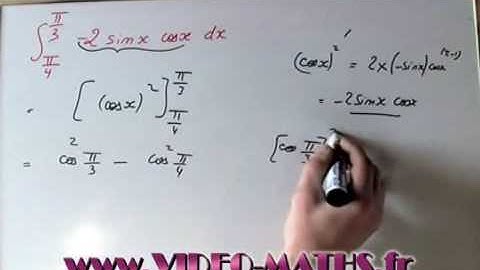 Fonction trigonométrique et calcul intégral 