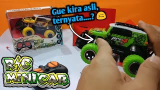 Mobil remot mini car | unboxing Mainan anak mobil remot