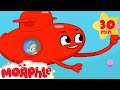 My Magic Pet Morphle - My Red Submarine | Morphle TV | Kids Cartoons