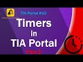 TIA Portal #10: How to Use Timer TONR (Time Accumulator), Reset Timer &amp; Load Time Duration (Part2)