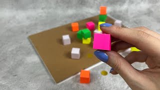 2 Minute Easy Origami Cube Tutorial | Paper Cube Craft to Make Minecraft Blocks or Lego Bricks🧊