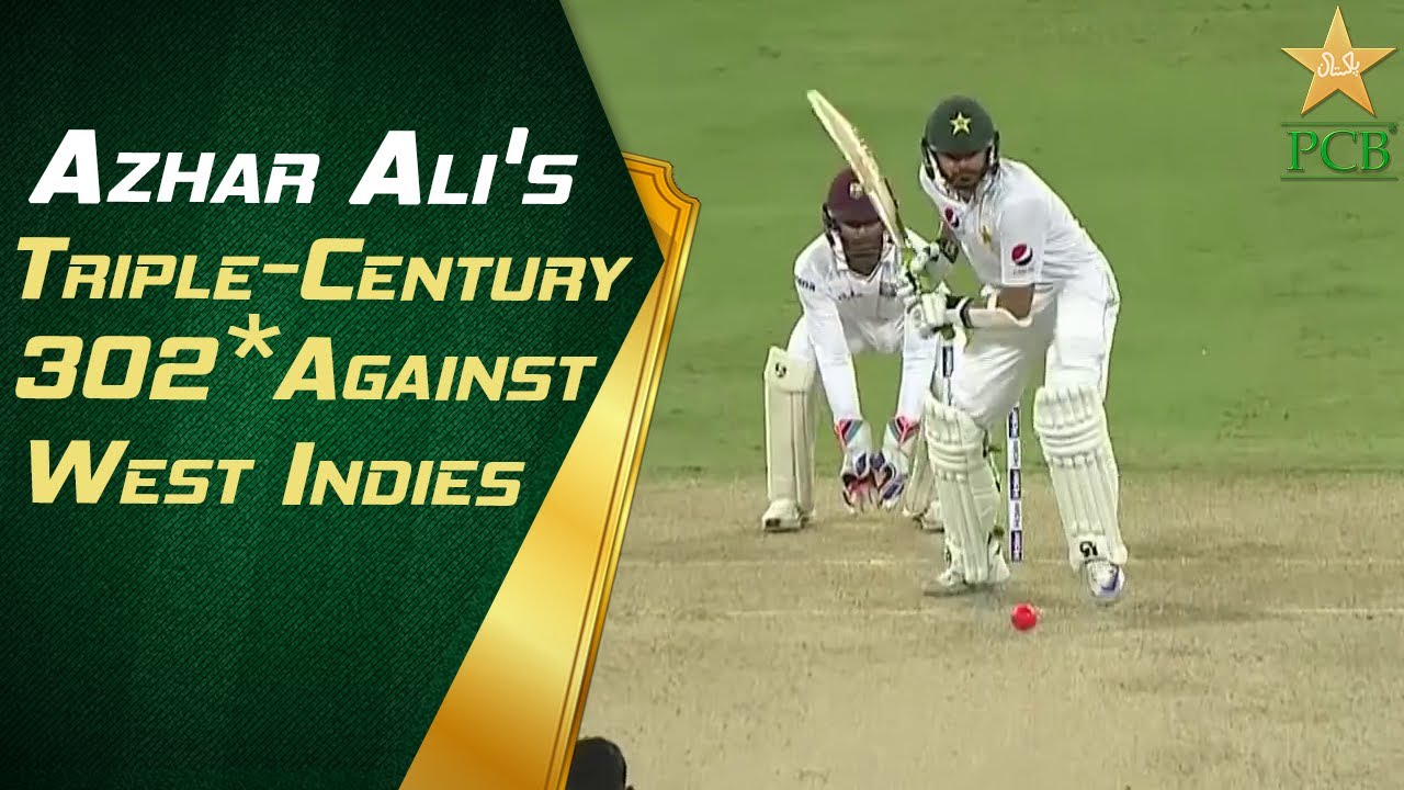 highlights-of-azhar-ali-s-triple-century-302-against-west-indies-pcb