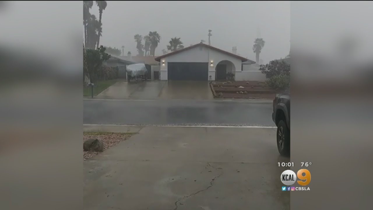 Wild Summer Storm Surprises People Across Inland Empire