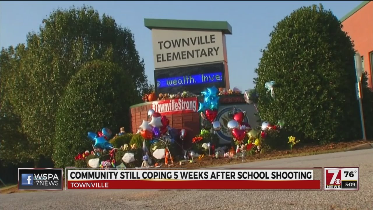 Townville coping 5 weeks after school shooting