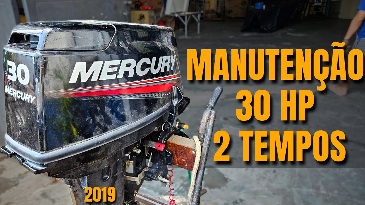 REVISANDO 30 HP MERCURY 2 TEMPOS !!!