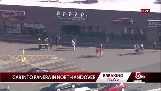 Car crashes into Panera