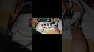 Snake moving on 7 segments using AVR
