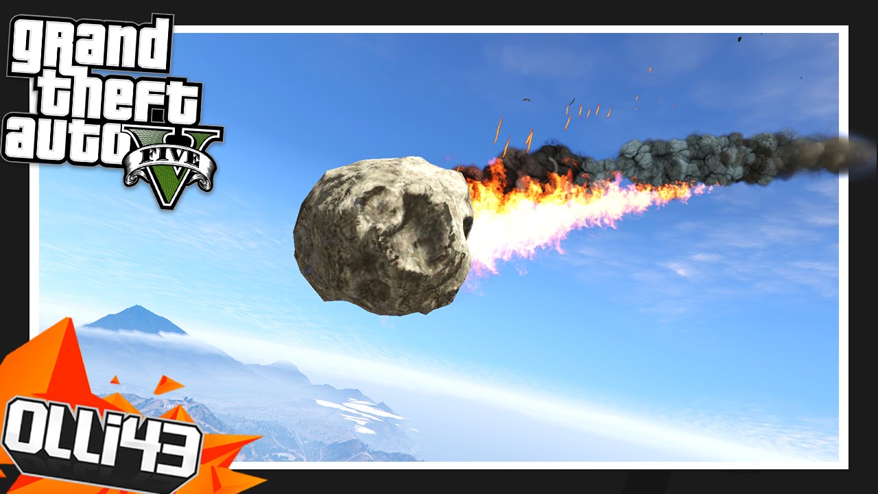 GTA 5 METEOR ARMAGEDDON!! GTA 5 Mods Showcase! YouTube