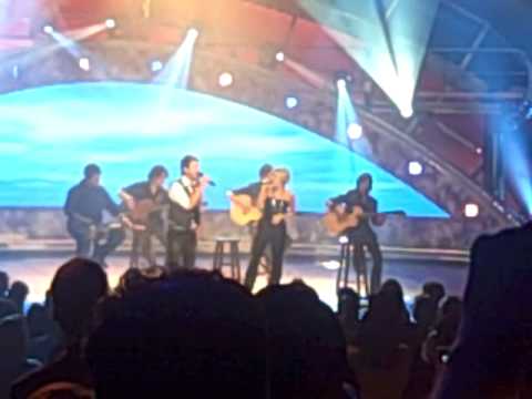 Carrie Underwood and David Cook Duet