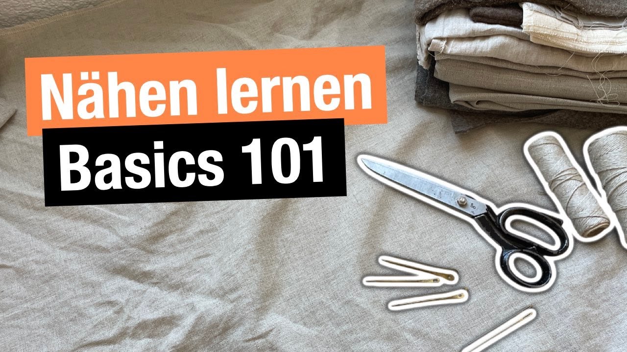 Einfach Nähen lernen | Grundlagen | DIY für Anfänger | Kleidung flicken