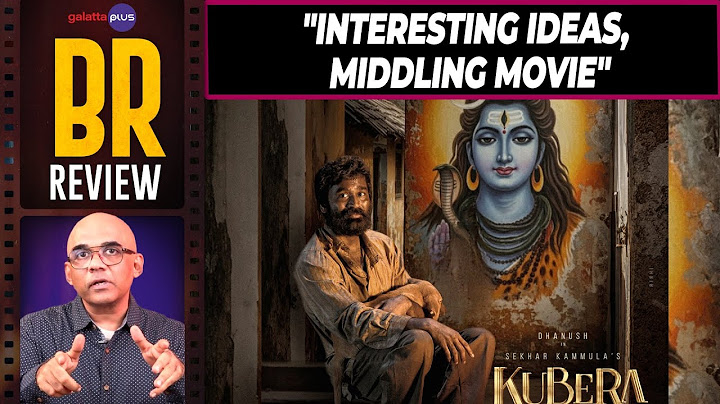 Kuberaa Movie Review By Baradwaj Rangan | Dhanush | Nagarjuna | Rashmika Mandanna | Sekhar Kammula
