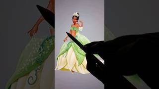 Disney Princess Tiana glow up Transformation #cartoon #disney #tiana #princess #disneytransformation