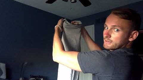 Video Model of Folding Clothes