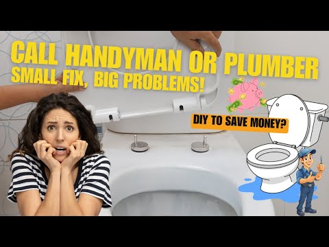Small Plumbing Repairs: Handyman or Licensed Plumber?
