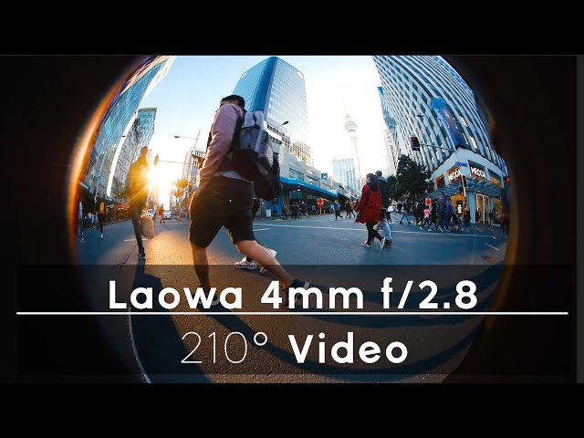 Laowa 4mm f/2.8 210° Circular Fisheye