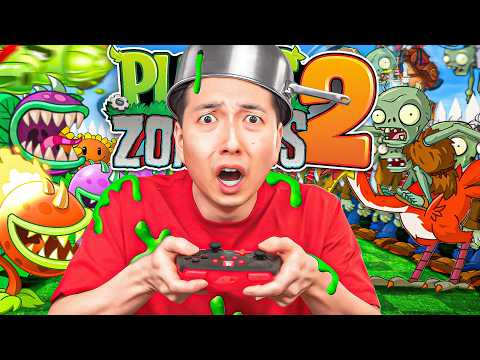 I Finally Tried Plants vs Zombies 2..