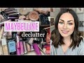 The Best & Worst of MAYBELLINE | Decluttering My Entire Maybelline Collection