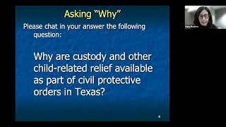 Child-Related Relief in Civil Protective Orders: Challenges and Opportunities for Bexar County